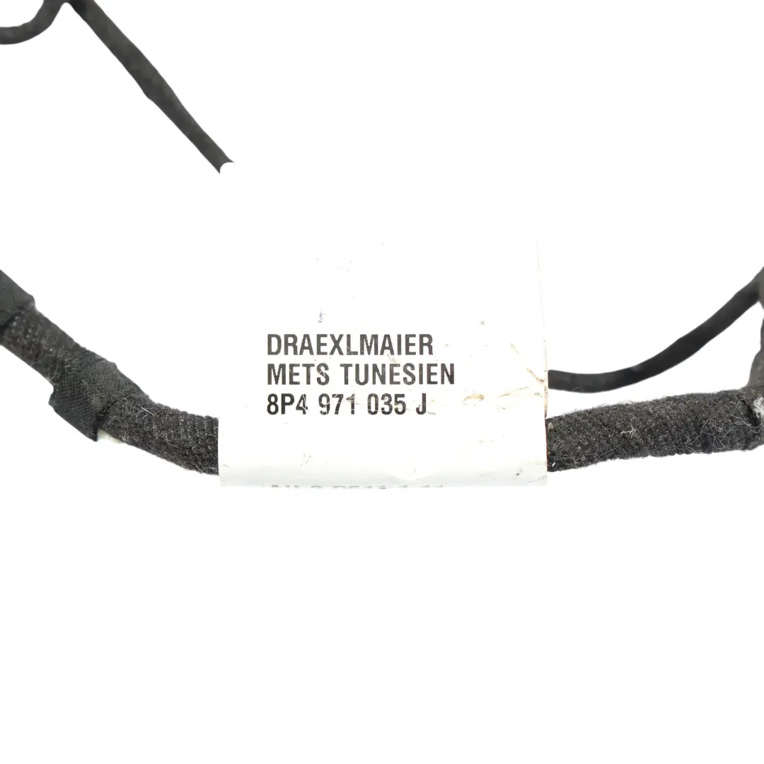 Audi A3 8P Door Wiring Harness Loom Cable Front Right O/S - SKU 8P4971035J - Part number 8P4971035J