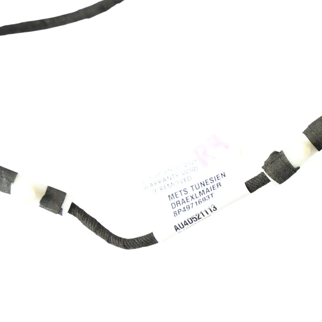 Audi A3 8P Puerta Cableado Mazo Cables Trasero Izquierdo Derecho - SKU 8P4971693T - Número de pieza 8P4971693T