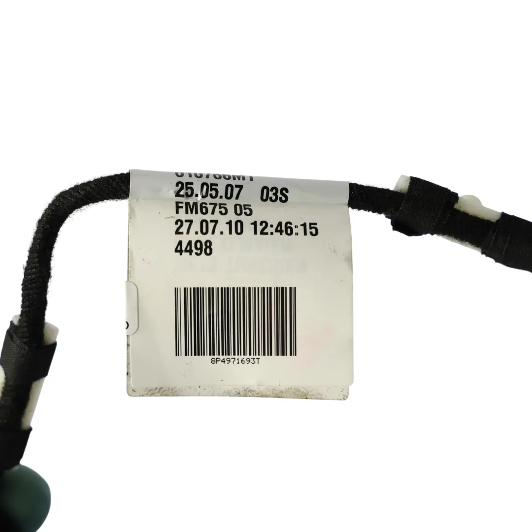 Porta Cablaggio Cavi Loom Posteriore Sinistra Destra per Audi A3 8P con numero di parte 8P4971693T Audi A3 8P Porta Cablaggio Cavi Loom Posteriore Sinistra Destra - SKU 8P4971693T - Numero di parte 8P4971693T