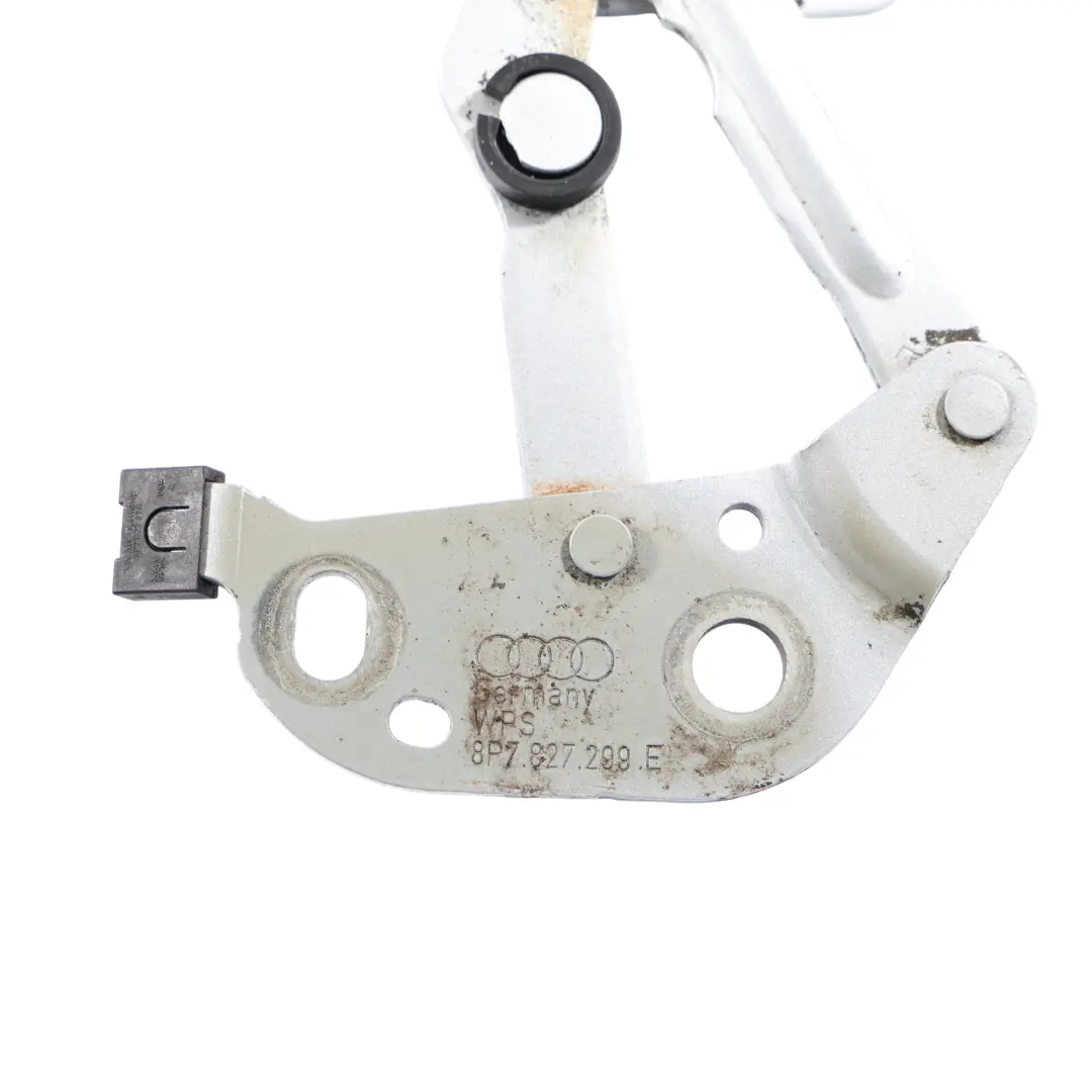 Audi A3 8P Cabrio Cerniera Portellone Bagagliaio Argento Ghiaccio-X7W - SKU 8P7827299E-ICS - Numero di parte 8P7827299E