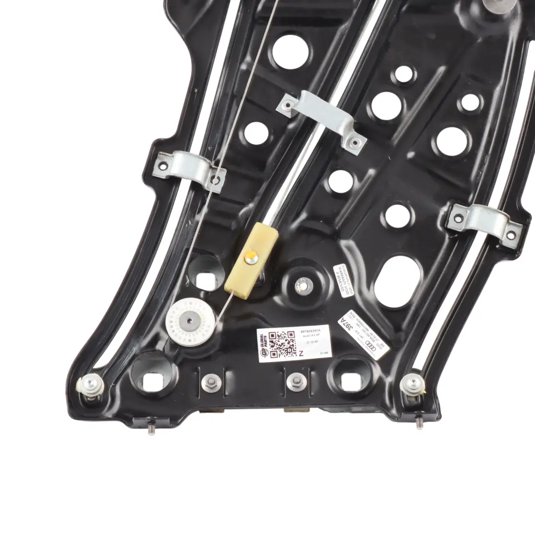 Audi A3 8P Convertible Window Regulator Mechanism Rear Left N/S - SKU 8P7839397A - Part number 8P7839397A