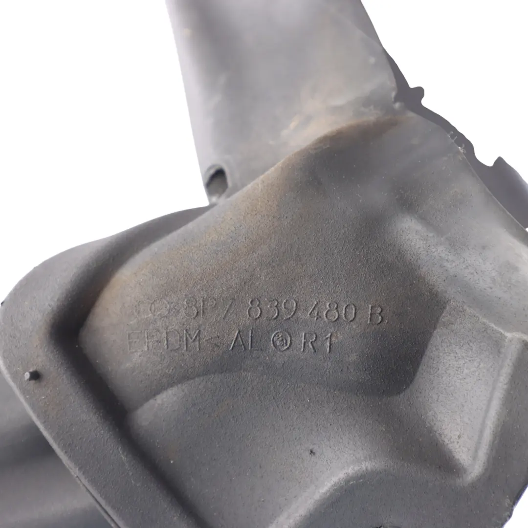 Audi A3 8P Tür Fenster Dichtung Führung Gummi Hinten Rechts - SKU 8P7839480B - Teilenummer 8P7839480B