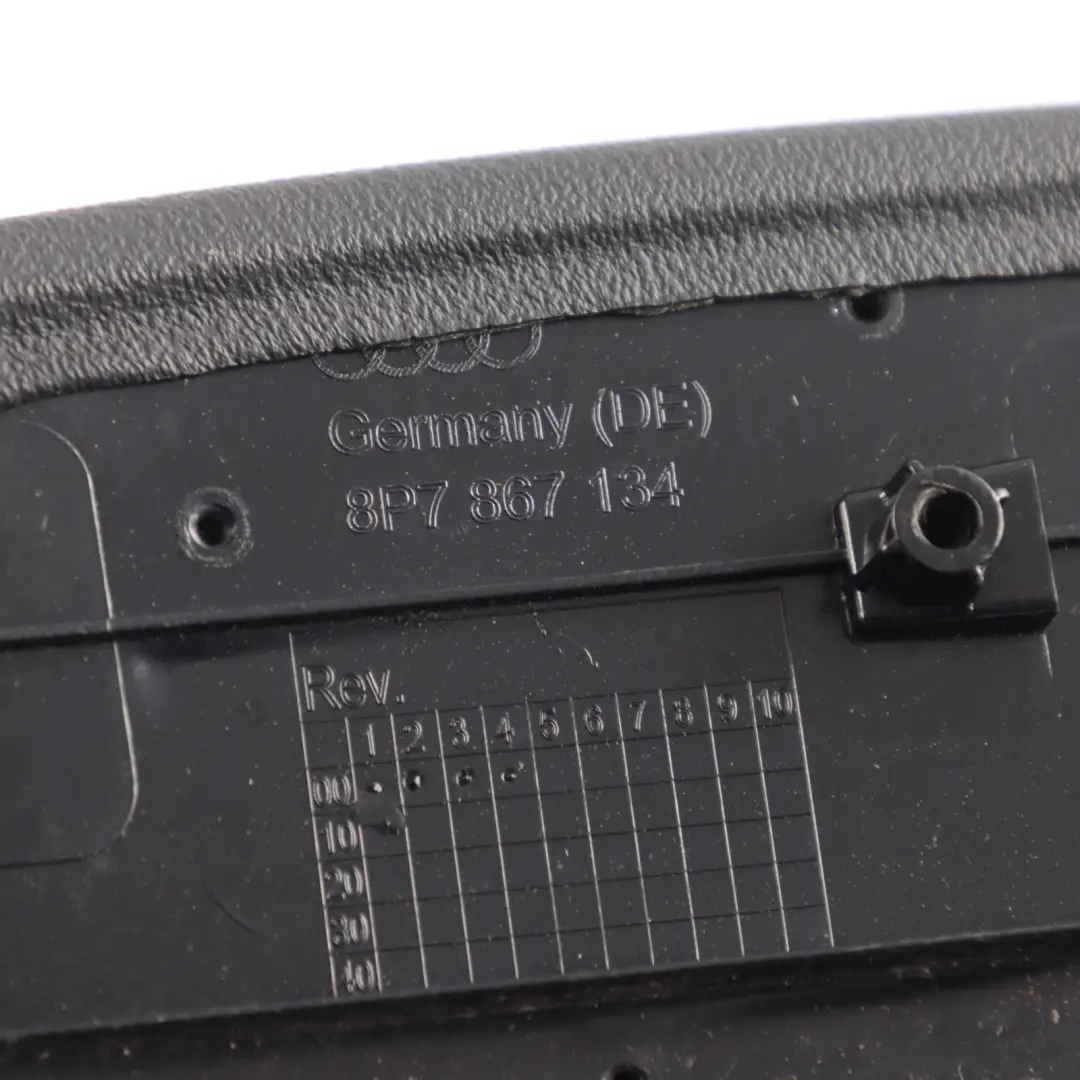 Audi A3 8P Convertible Door Card Storage Cover Trim Front Right O/S - SKU 8P7867134 - Part number 8P7867134