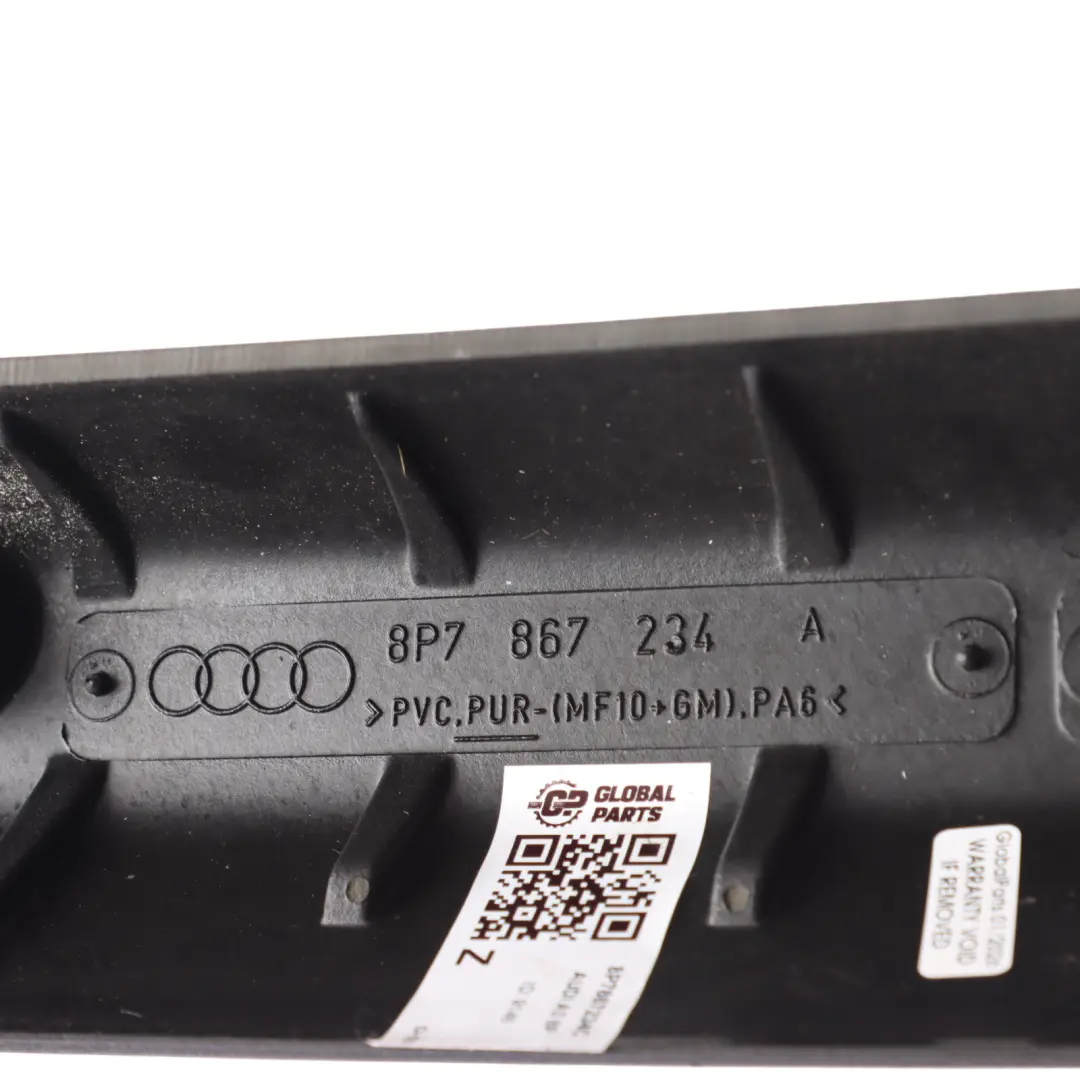 Audi A3 8P Osłona Słupka A Czarny Soul Prawy 8P7867234A - SKU 8P7867234C - Numer Części 8P7867234C