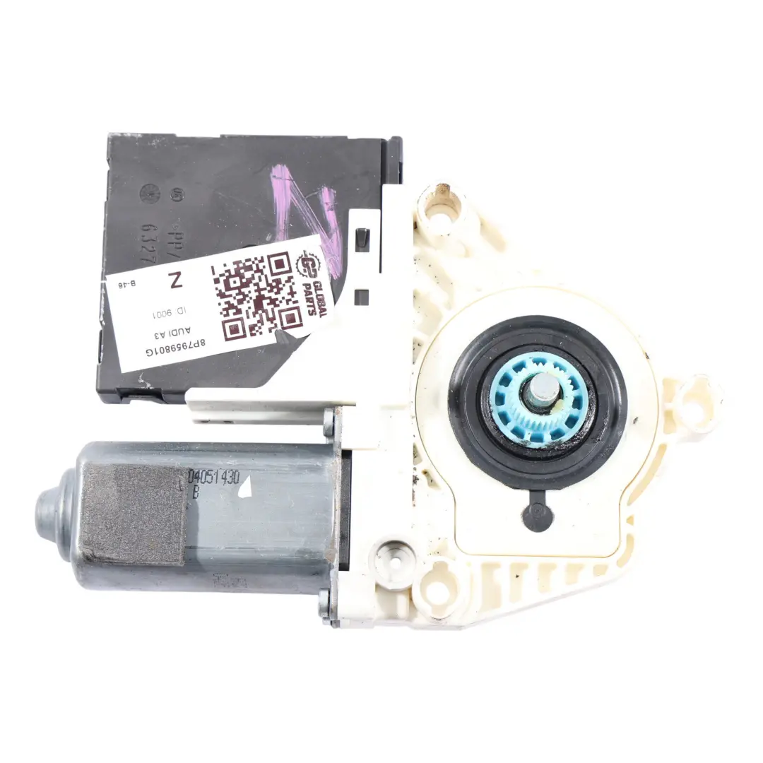 Elevalunas Motor Regulador Delantero Izquierdo para Audi A3 8P Cabrio con número de pieza 8P7959801G Audi A3 8P Cabrio Elevalunas Motor Regulador Delantero Izquierdo - SKU 8P7959801G - Número de pieza 8P7959801G