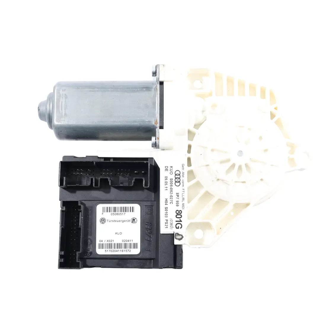 Audi A3 8P Cabriolet Moteur De Lève-Vitre Avant Gauche - SKU 8P7959801G - Numéro de pièce 8P7959801G