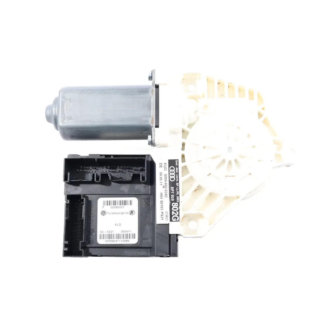 Audi A3 8P Cabriolet Moteur De Lève-Vitre Avant Droit - SKU 8P7959802G - Numéro de pièce 8P7959802G