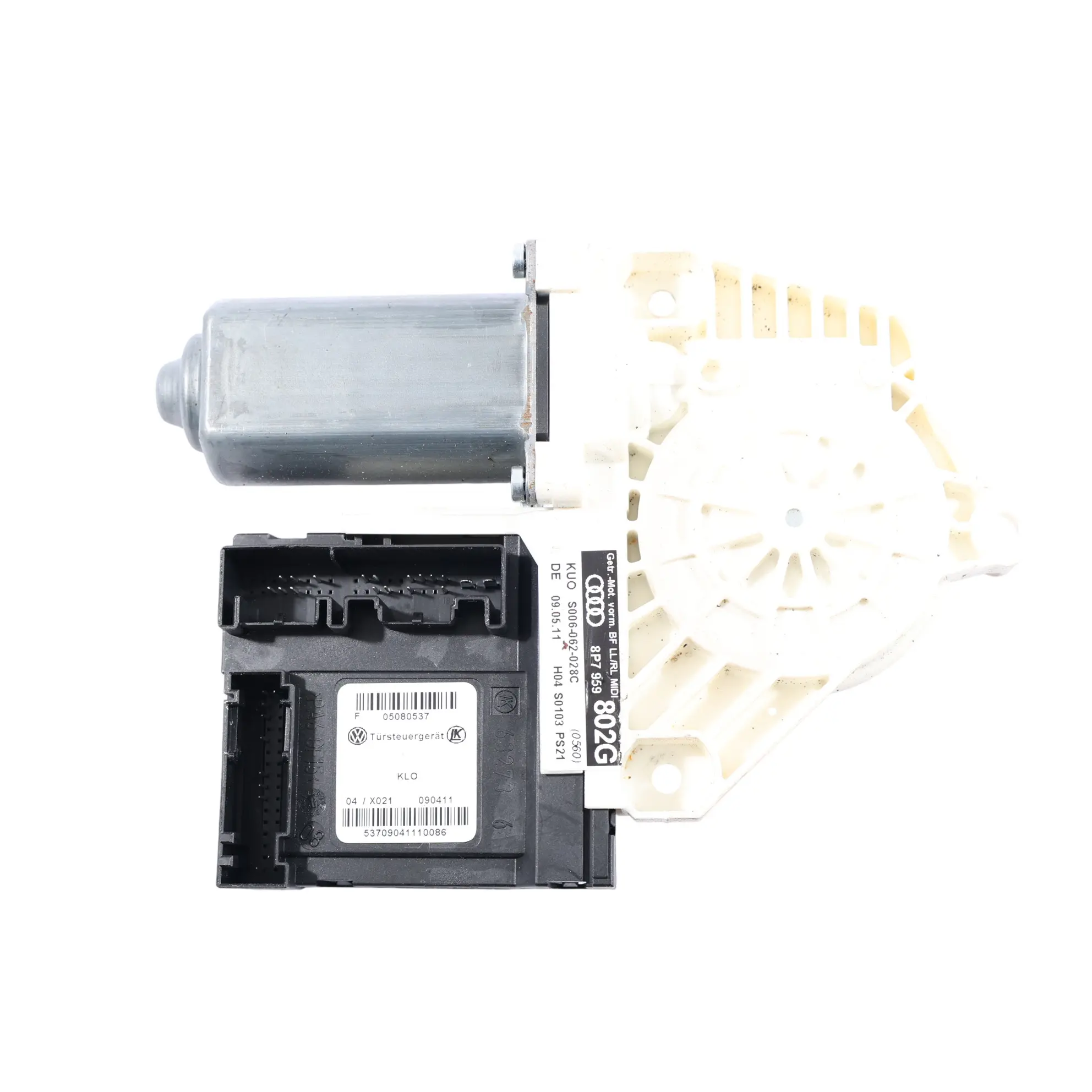 Audi A3 8P Cabrio Motore Alzacristalli Regolatore Anteriore Destro 8P7959802G