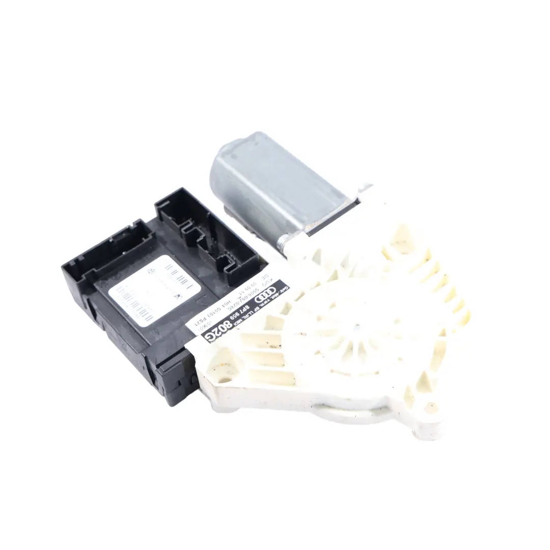 Ventana Motor Elevador Delantero Derecho para Audi A3 8P Cabrio con número de pieza 8P7959802G Audi A3 8P Cabrio Ventana Motor Elevador Delantero Derecho - SKU 8P7959802G - Número de pieza 8P7959802G