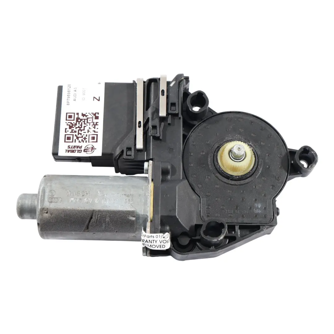 Audi A3 8P Cabrio Motore Alzacristalli Regolatore Posteriore Destro - SKU 8P7959812B - Numero di parte 8P7959812B