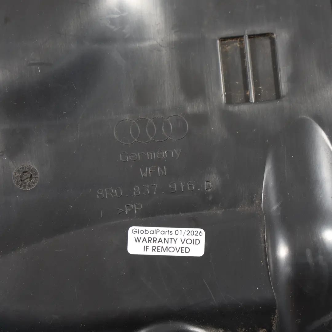 Osłona Panel Boczku Drzwi Prawy Przód do Audi Q5 8R o numerze 8R0837916D Audi Q5 8R Osłona Panel Boczku Drzwi Prawy Przód - SKU 8R0837916D - Numer Części 8R0837916D