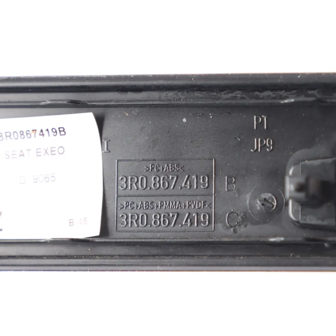 Trim For Models With Wood Inlays Door Card Rear Left N/S to Seat Exeo with Part number 8R0867419B Seat Exeo Trim For Models With Wood Inlays Door Card Rear Left N/S - SKU 3R0867419B - Part number 8R0867419B