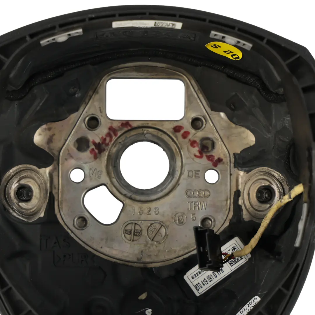 Lenkrad NEU Schwarz Leder Schaltwippen für Audi S5 8T mit Teilenummer 8T0419091D Audi S5 8T Lenkrad NEU Schwarz Leder Schaltwippen - SKU 8T0419091D-1 - Teilenummer 8T0419091D