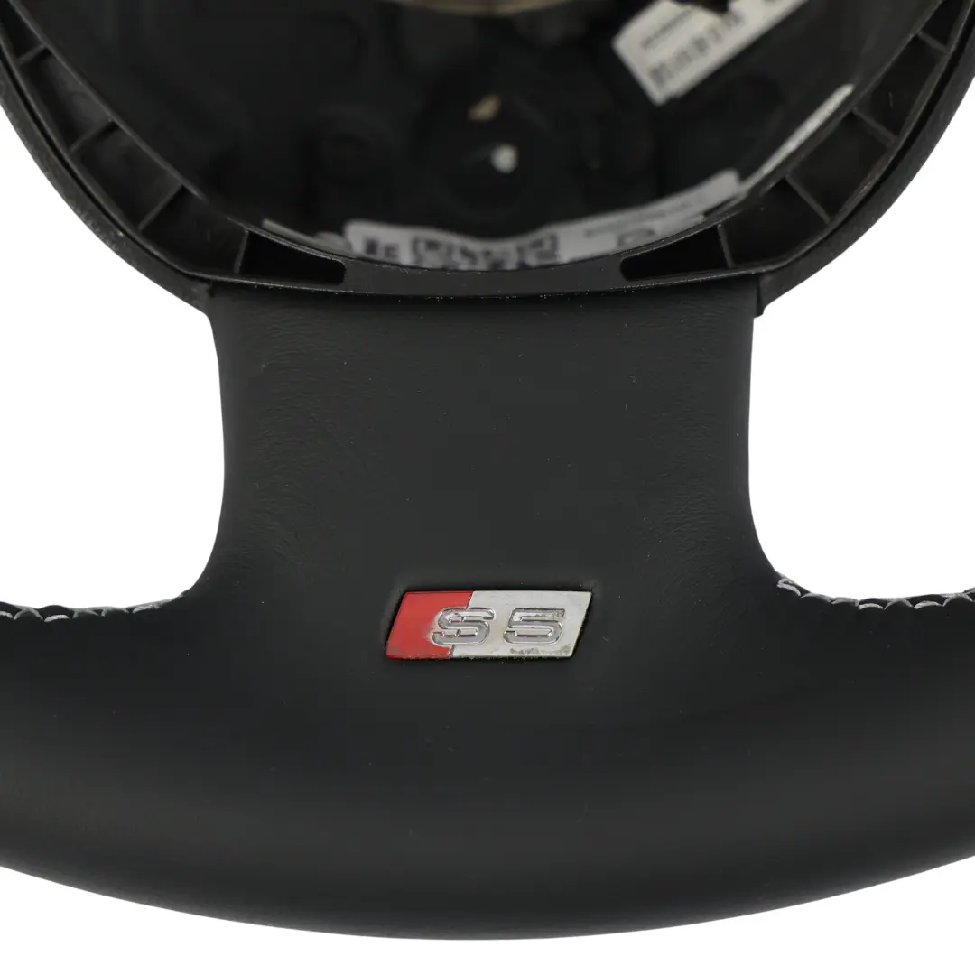 Audi S5 8T Volante NUOVO In Pelle Nera Cambio al Volante - SKU 8T0419091D-1 - Numero di parte 8T0419091D