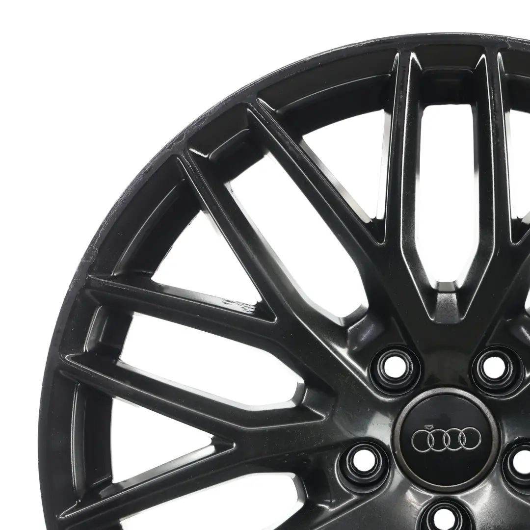 Jante En Alliage Noire 19" ET:33 9J pour Audi A5 8T à propos du numéro de pièce 8T0601025DL Audi A5 8T Jante En Alliage Noire 19" ET:33 9J - SKU 8T0601025DL-1 - Numéro de pièce 8T0601025DL