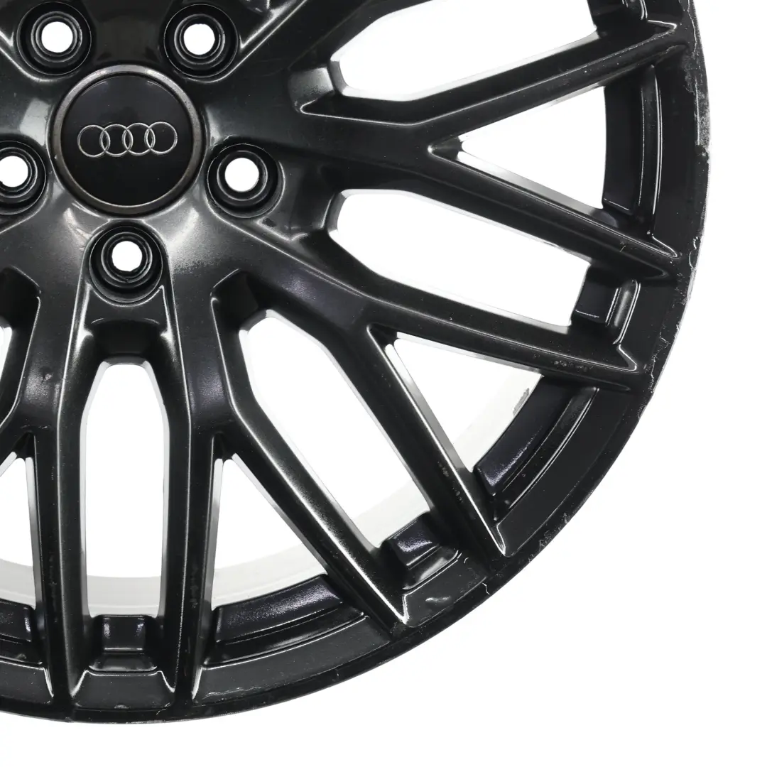 Audi A5 8T Schwarze Leichtmetallfelge Alufelge 19" ET:33 9J - SKU 8T0601025DL-1 - Teilenummer 8T0601025DL
