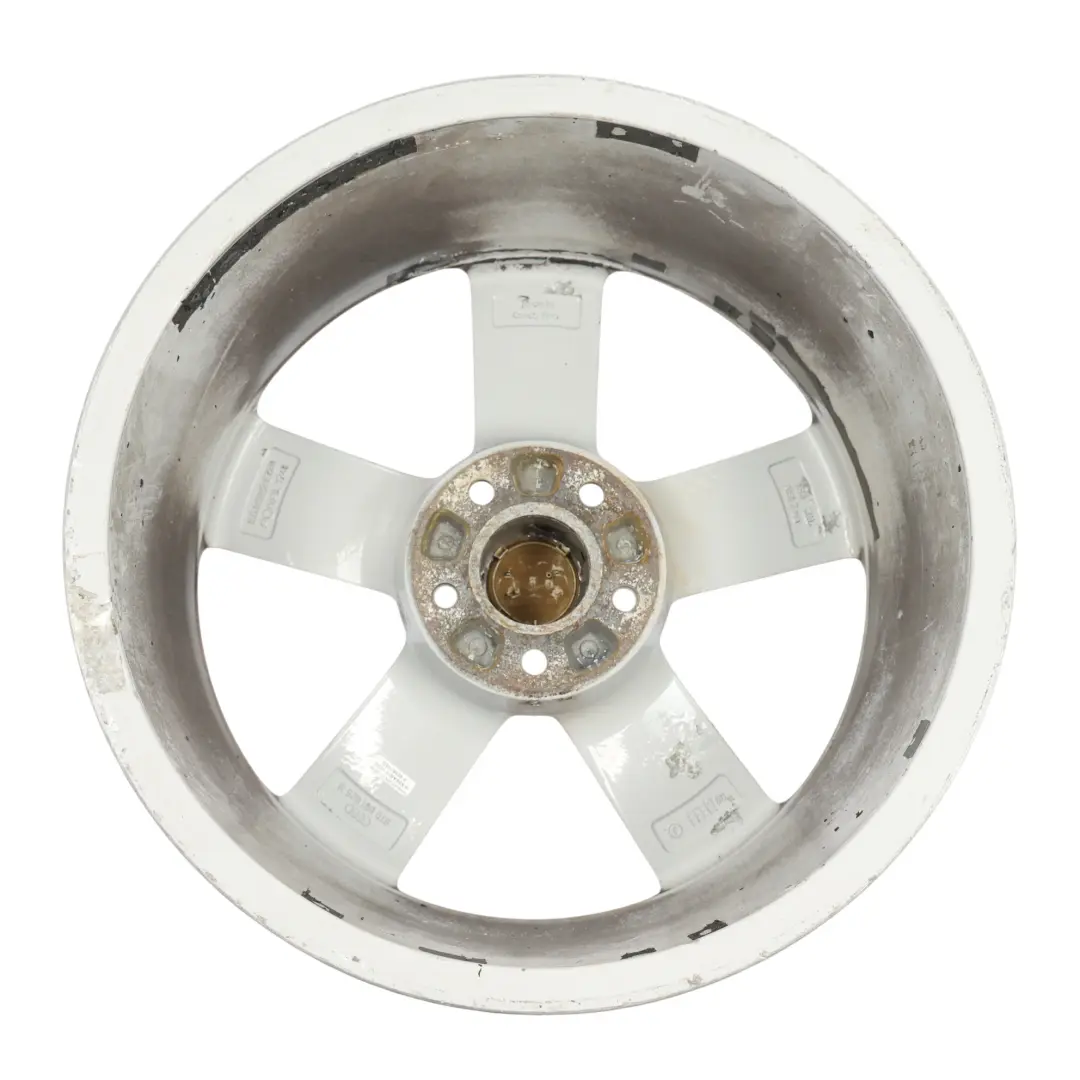 Audi A5 8T Wheel Alloy Rim Silver 18" 8.5J ET:29 Star Spoke - SKU 8T0601025M-4 - Part number 8T0601025M