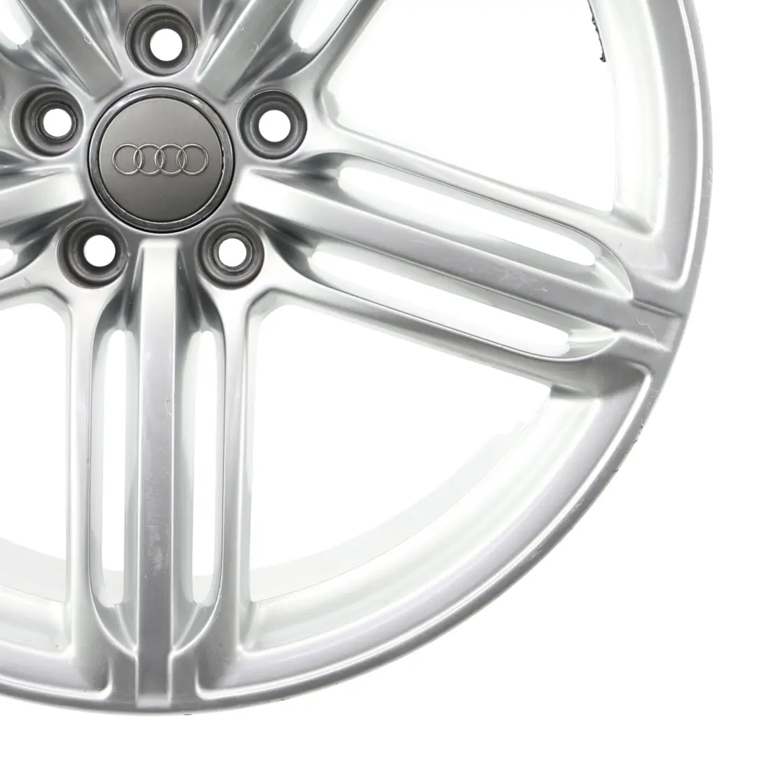 Audi A5 S5 8T 8F Jante Alliage Argenté 19" 9J ET:33 - SKU 8T0601025T-1 - Numéro de pièce 8T0601025T