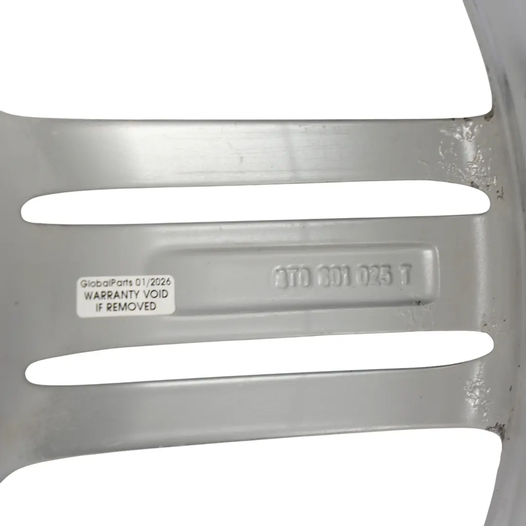 Audi A5 S5 8T 8F Silver Wheel Alloy Rim 19" 9J ET:33 - SKU 8T0601025T-3 - Part number 8T0601025T