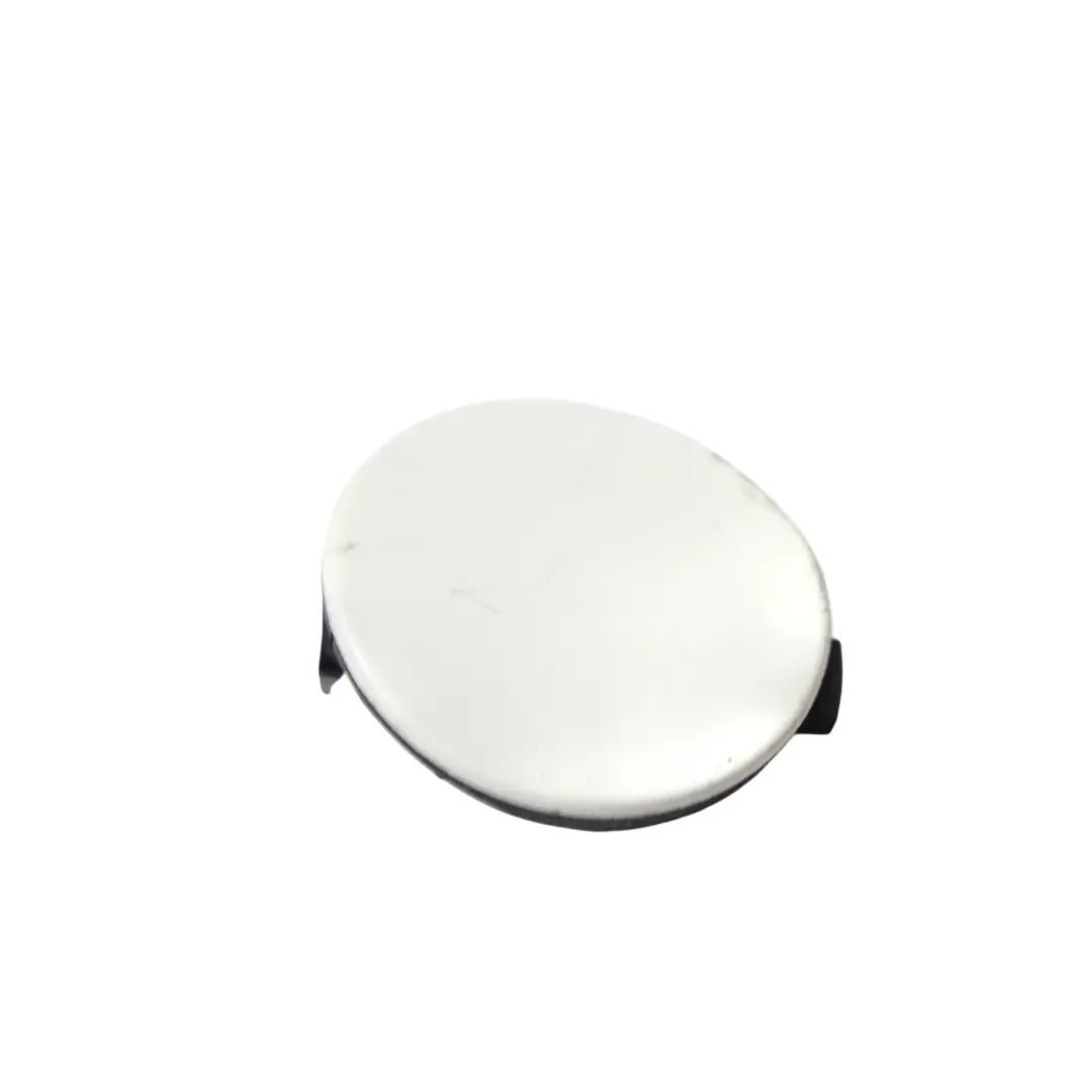 Audi S5 8T Front Bumper Tow Eye Hook Cover Cap Ibis White - Y9C - SKU 8T0807241A-IWH - Part number 8T0807241A