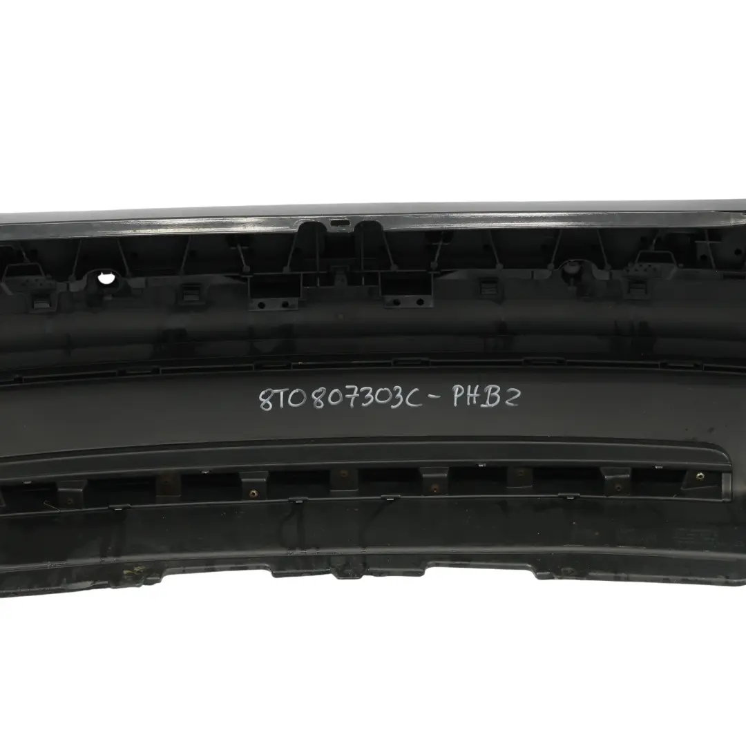 Bumper Trim Panel Covering Phantom Black - Z9Y to Audi S5 8T Rear with Part number 8T0807303C Audi S5 8T Rear Bumper Trim Panel Covering Phantom Black - Z9Y - SKU 8T0807303C-PHB2 - Part number 8T0807303C