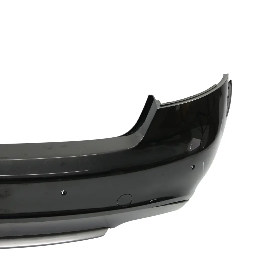 Bumper Trim Panel Covering Phantom Black - Z9Y to Audi S5 8T Rear with Part number 8T0807303C Audi S5 8T Rear Bumper Trim Panel Covering Phantom Black - Z9Y - SKU 8T0807303C-PHB2 - Part number 8T0807303C