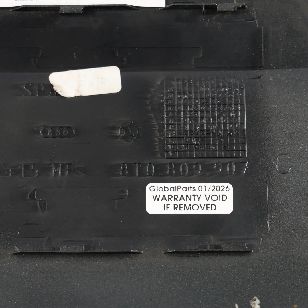 Audi A5 8T Tapa Tapón Depósito Combustible Gris Daytona Perla - Z7S - SKU 8T0809907C-DGR - Número de pieza 8T0809907C