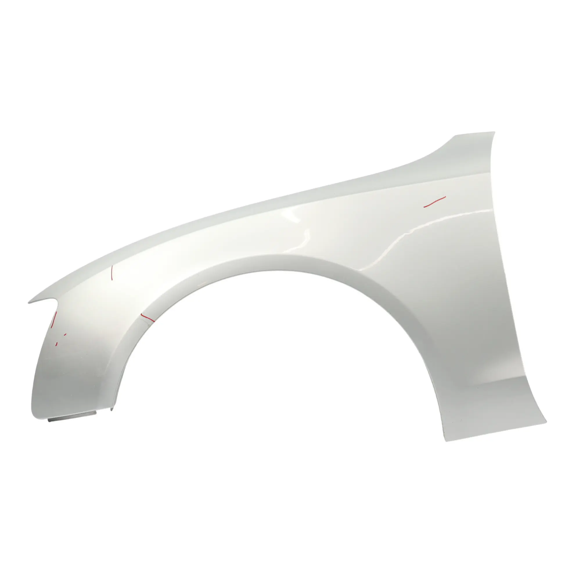 Audi A5 8T Panel Lateral Delantero Izquierdo Guardabarros Ice Silver - X7W