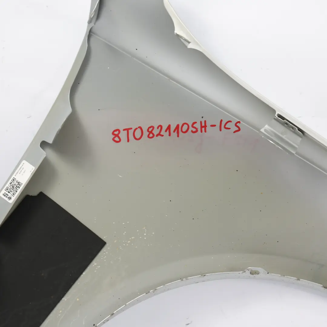 Panel Lateral Delantero Izquierdo Guardabarros Ice Silver - X7W para Audi A5 8T con número de pieza 8T0821105H Audi A5 8T Panel Lateral Delantero Izquierdo Guardabarros Ice Silver - X7W - SKU 8T0821105H-ICS - Número de pieza 8T0821105H