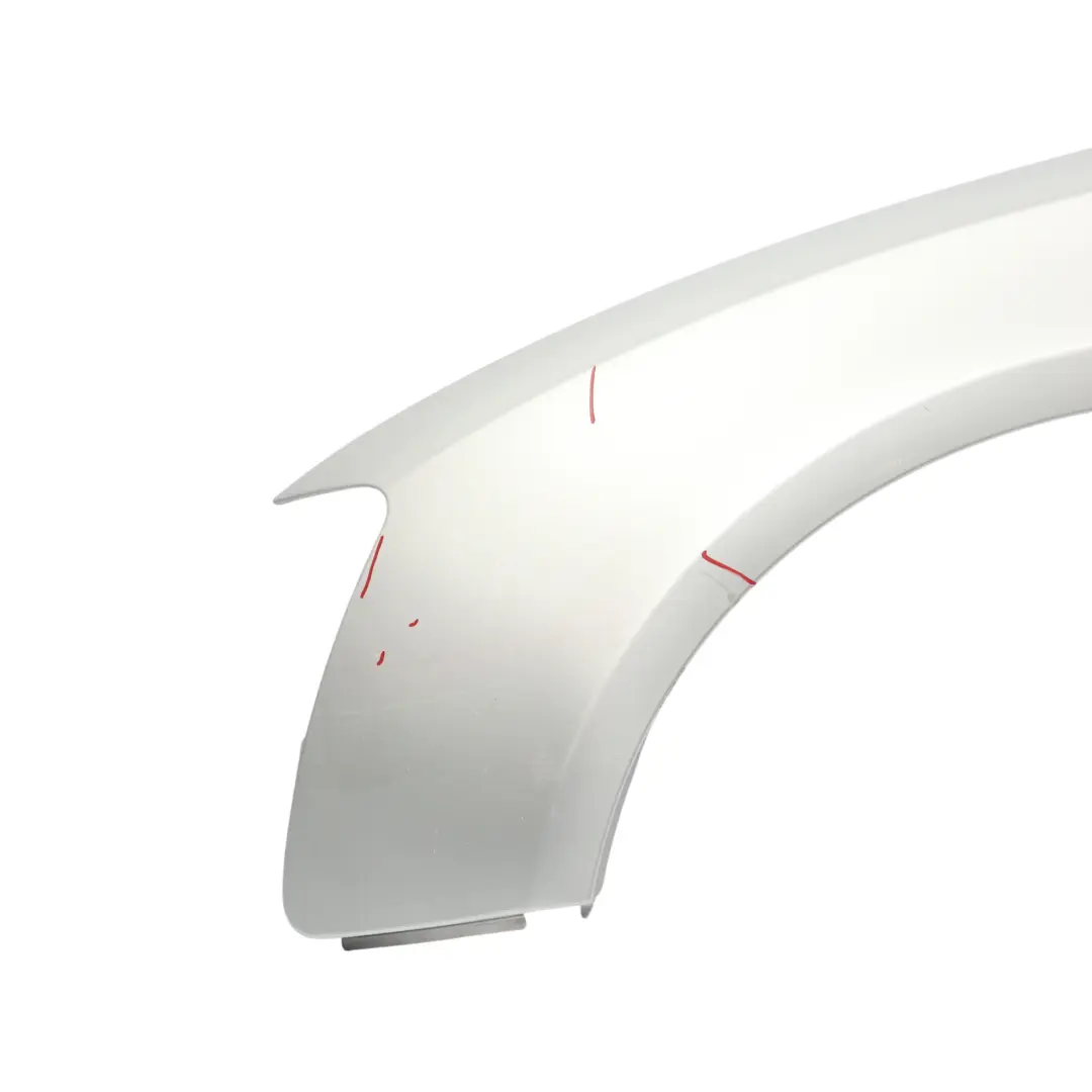Side Panel Front Left N/S Wing Fender Ice Silver Metallic - X7W to Audi A5 8T with Part number 8T0821105H Audi A5 8T Side Panel Front Left N/S Wing Fender Ice Silver Metallic - X7W - SKU 8T0821105H-ICS - Part number 8T0821105H