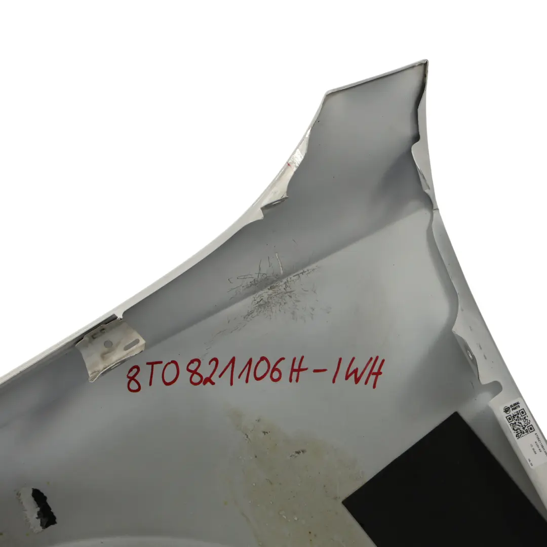 Pannello Laterale Anteriore Destro Parafango Ibis White Bianco - Y9C per Audi A5 8T con numero di parte 8T0821106H Audi A5 8T Pannello Laterale Anteriore Destro Parafango Ibis White Bianco - Y9C - SKU 8T0821106H-IWH - Numero di parte 8T0821106H