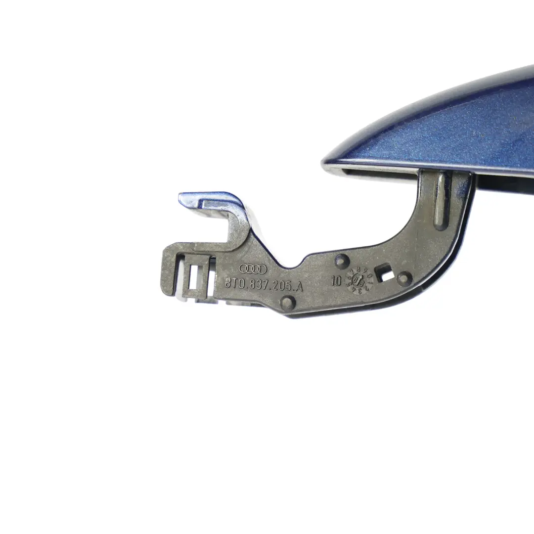 Audi A4 B8 A5 8T Vordere Hintere Türgriff Außenverkleidung Links Scuba Blau X5Q - SKU 8T0837205A-SCB - Teilenummer 8T0837205A