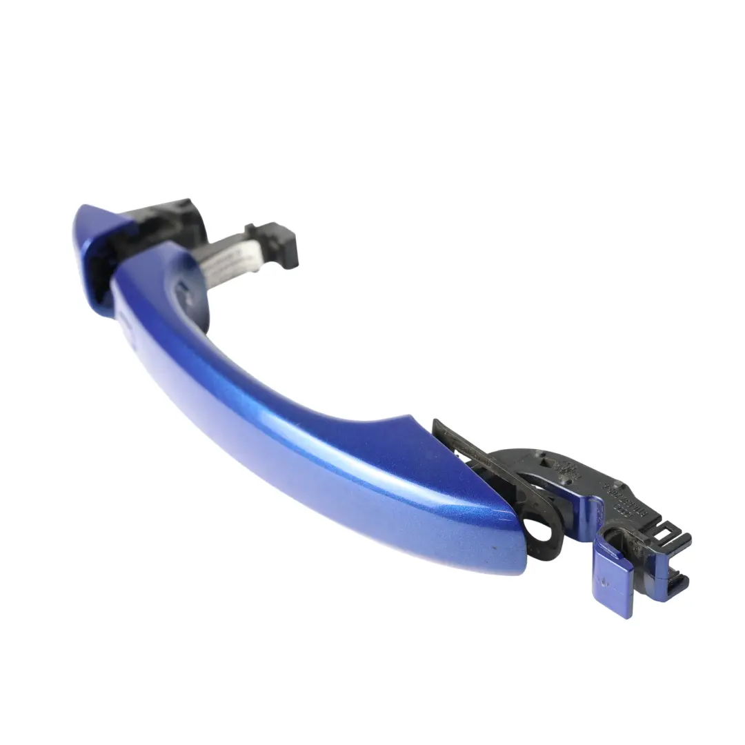 Front Rear Door Handle Left Right N/O/S Sepang Blue Pearl - Y5Q to Audi A5 8T with Part number 8T0837205A Audi A5 8T Front Rear Door Handle Left Right N/O/S Sepang Blue Pearl - Y5Q - SKU 8T0837205A-SEB - Part number 8T0837205A