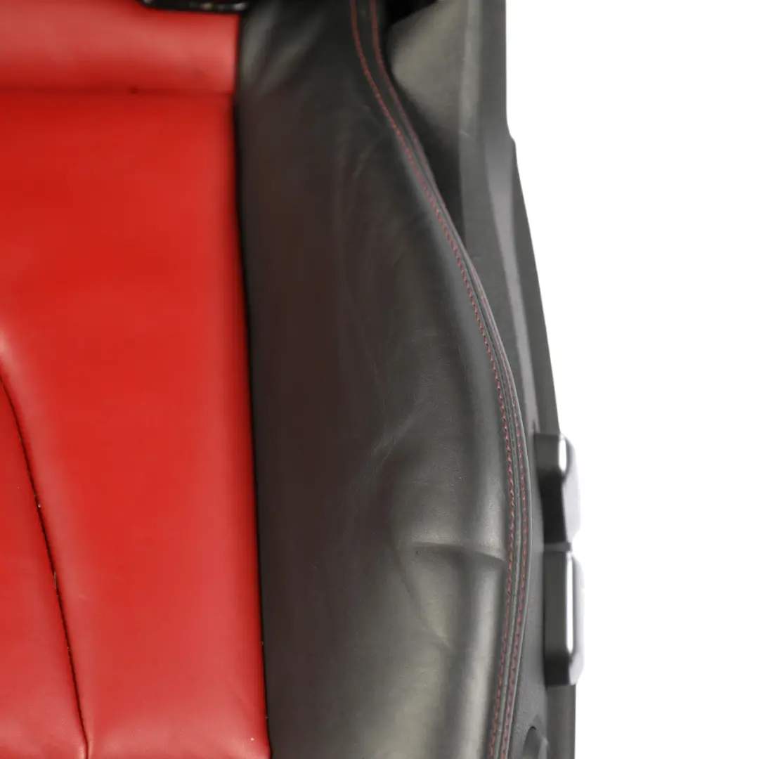 Audi S5 8T Coupe Front Sport Seat Heated Electric Leather Black Red Left N/S - SKU 8T0881805CD-1 - Part number 8T0881805CD
