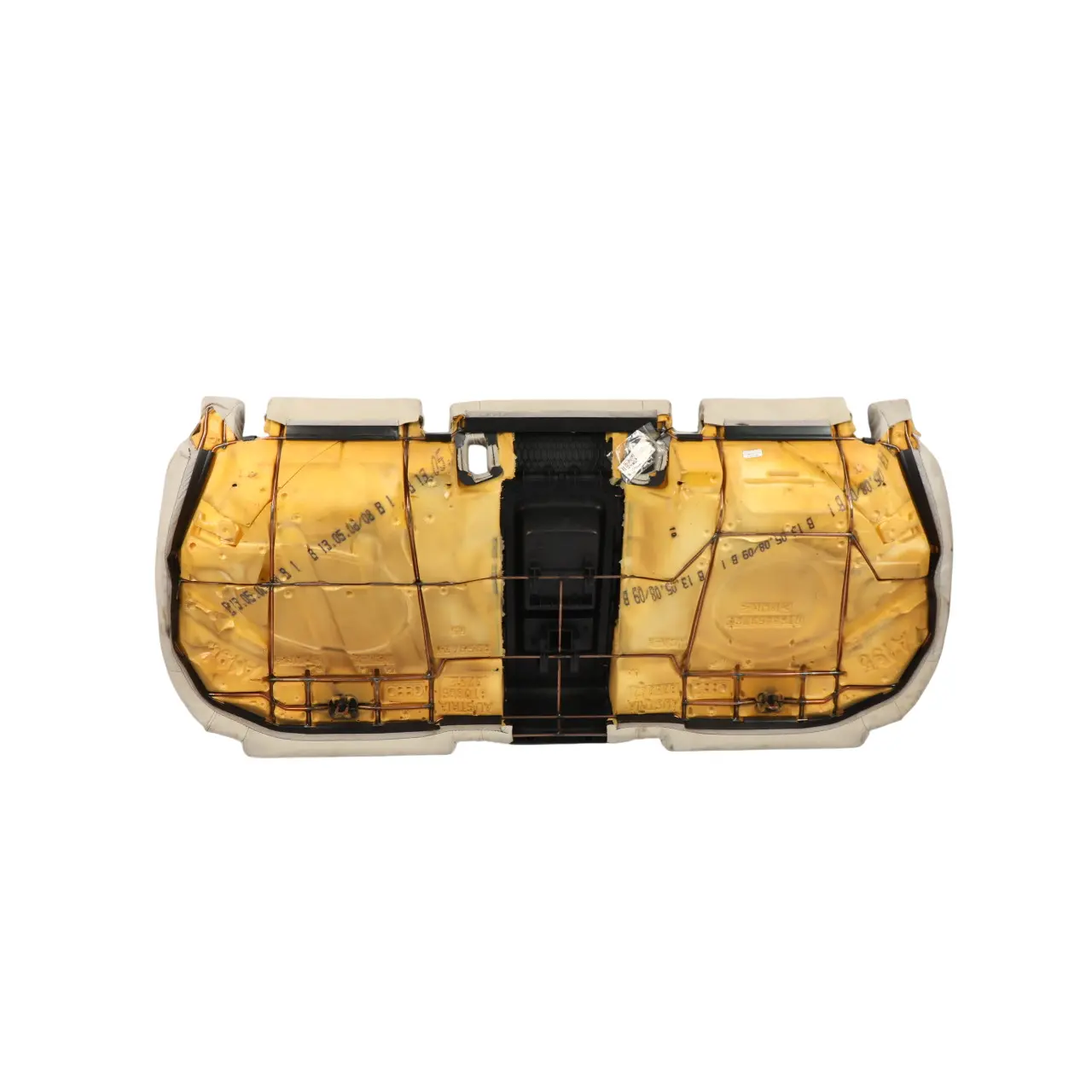 Audi A5 S5 8T Coupe Rear Seat Bench Couch Cover Leather Pearl Silver 8T0885405M