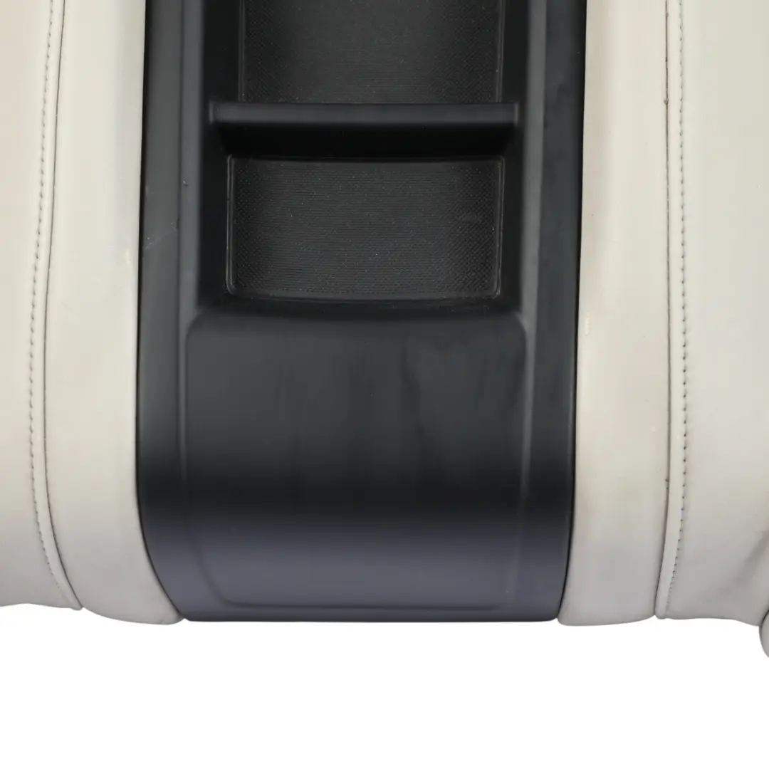 Audi A5 S5 8T Coupe Rear Seat Bench Couch Cover Leather Pearl Silver - SKU 8T0885405M-1 - Part number 8T0885405M