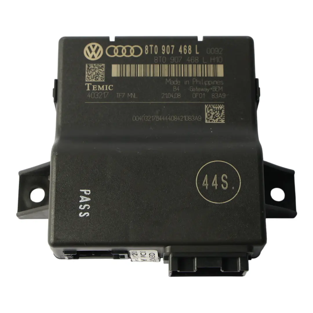 Audi A4 B8 A5 S5 8T Module De Commande Gateway ECU - SKU 8T0907468L - Numéro de pièce 8T0907468L
