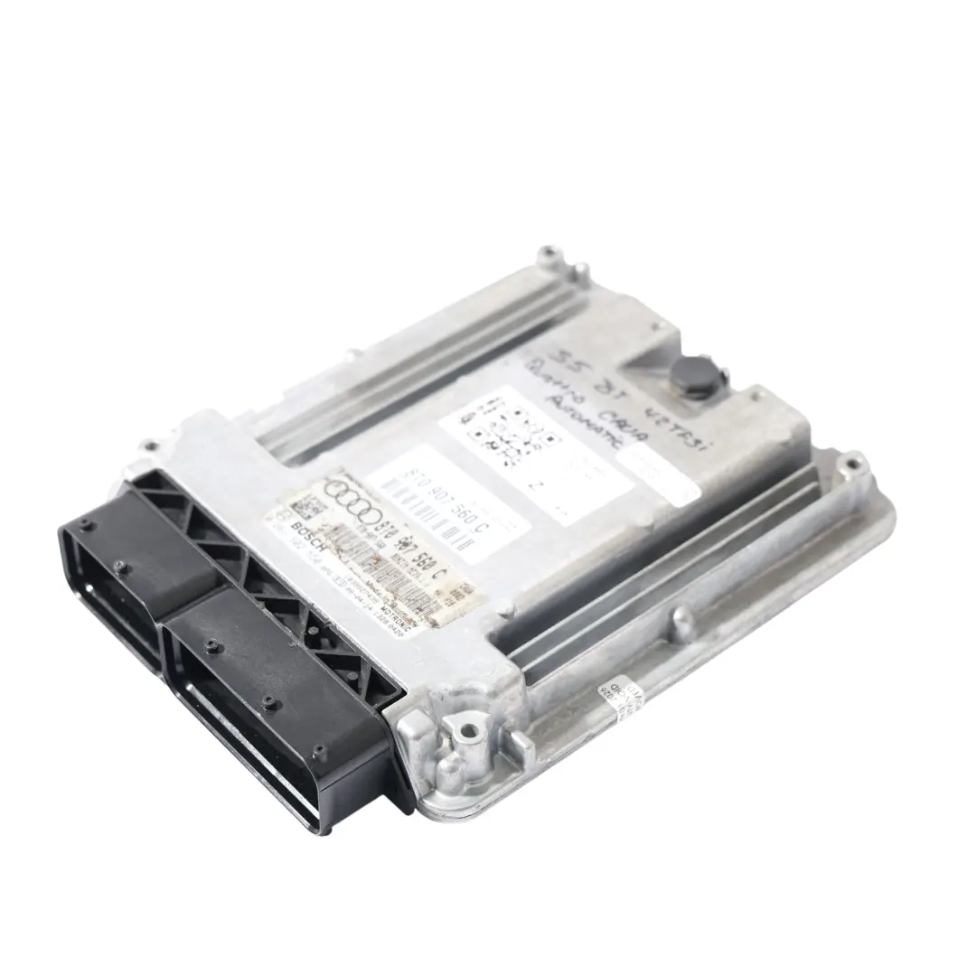CAUA Quattro 354KM Komputer Silnika Automat do Audi S5 8T 4.2 FSI o numerze 8T0907560C Audi S5 8T 4.2 FSI CAUA Quattro 354KM Komputer Silnika Automat - SKU 8T0907560C - Numer Części 8T0907560C