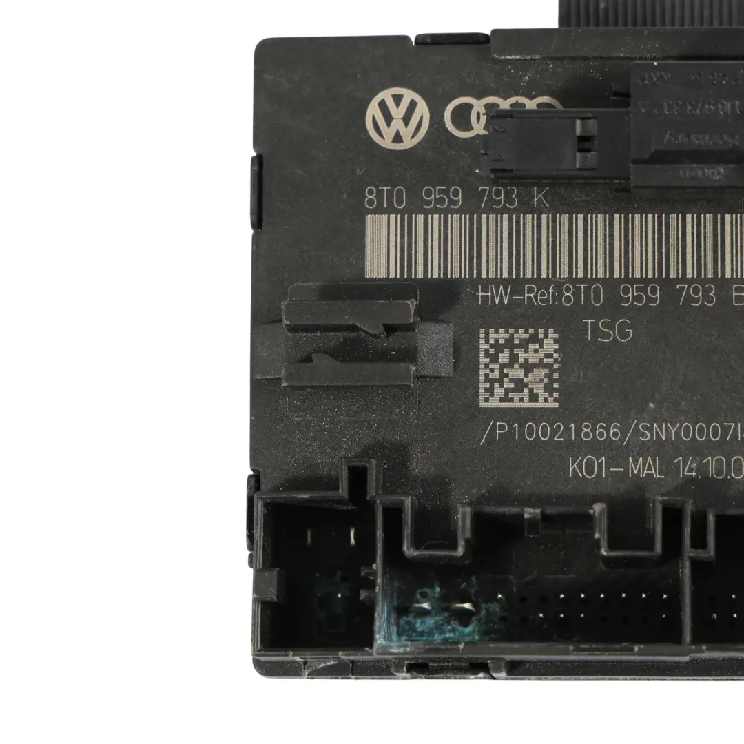 Sportback Moduł Sterownik Drzwi Przód Strona Kierowcy do Audi A5 8T o numerze 8T0959793B Audi A5 8T Sportback Moduł Sterownik Drzwi Przód Strona Kierowcy - SKU 8T0959793B - Numer Części 8T0959793B