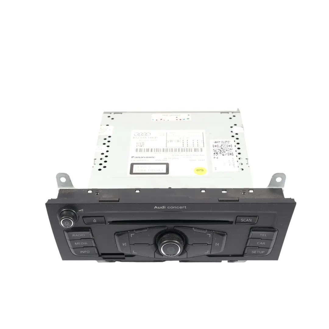 Radio Media Player Audio CD Head Unit Player Konzert für Audi A4 B8 mit Teilenummer 8T2035186P Audi A4 B8 Radio Media Player Audio CD Head Unit Player Konzert - SKU 8T2035186P-1 - Teilenummer 8T2035186P