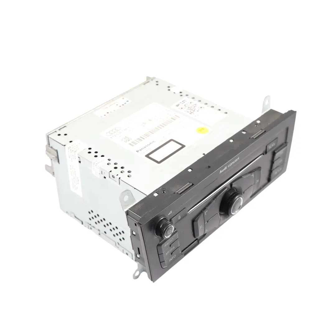 Audi A4 B8 Radio Media Player Audio CD Head Unit Player Concert - SKU 8T2035186P-1 - Part number 8T2035186P