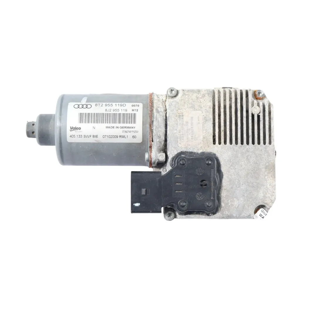 Audi A5 8T Front Windscreen Window Wiper Motor Unit - SKU RHD-8T2955119D - Part number 8T2955119D