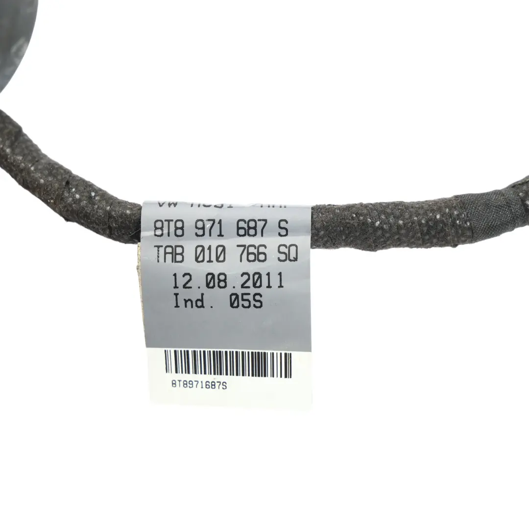Kabel Wiązka Przewodów Drzwi Tylna Tył Lewa do Audi A5 S5 8T o numerze 8T8971687S Audi A5 S5 8T Kabel Wiązka Przewodów Drzwi Tylna Tył Lewa - SKU 8T8971687S - Numer Części 8T8971687S