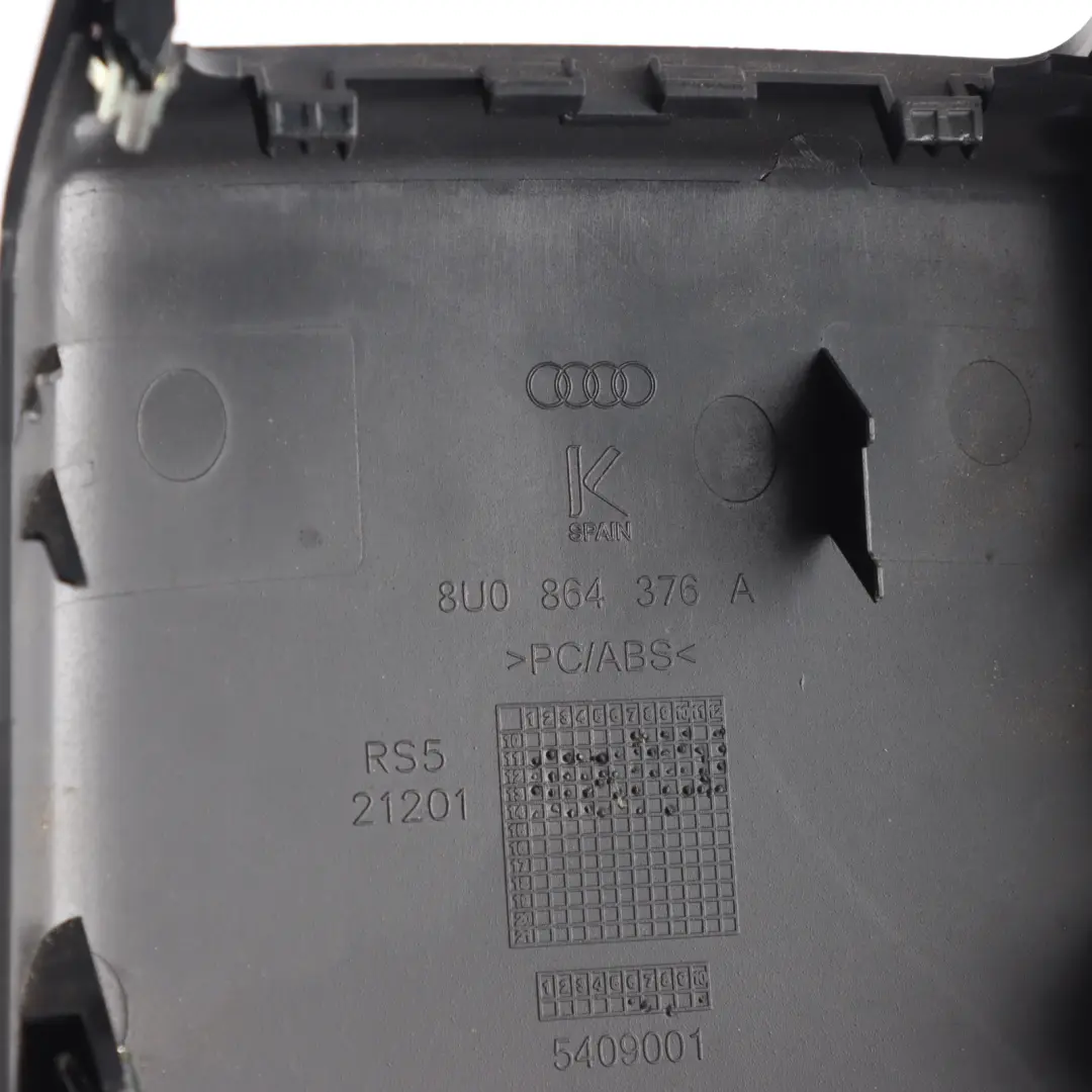 Hinteren Mittel Konsole Air Vent Trim Abdeckung Panel für Audi Q3 8U mit Teilenummer 8U0864376A Audi Q3 8U Hinteren Mittel Konsole Air Vent Trim Abdeckung Panel - SKU 8U0864376A - Teilenummer 8U0864376A