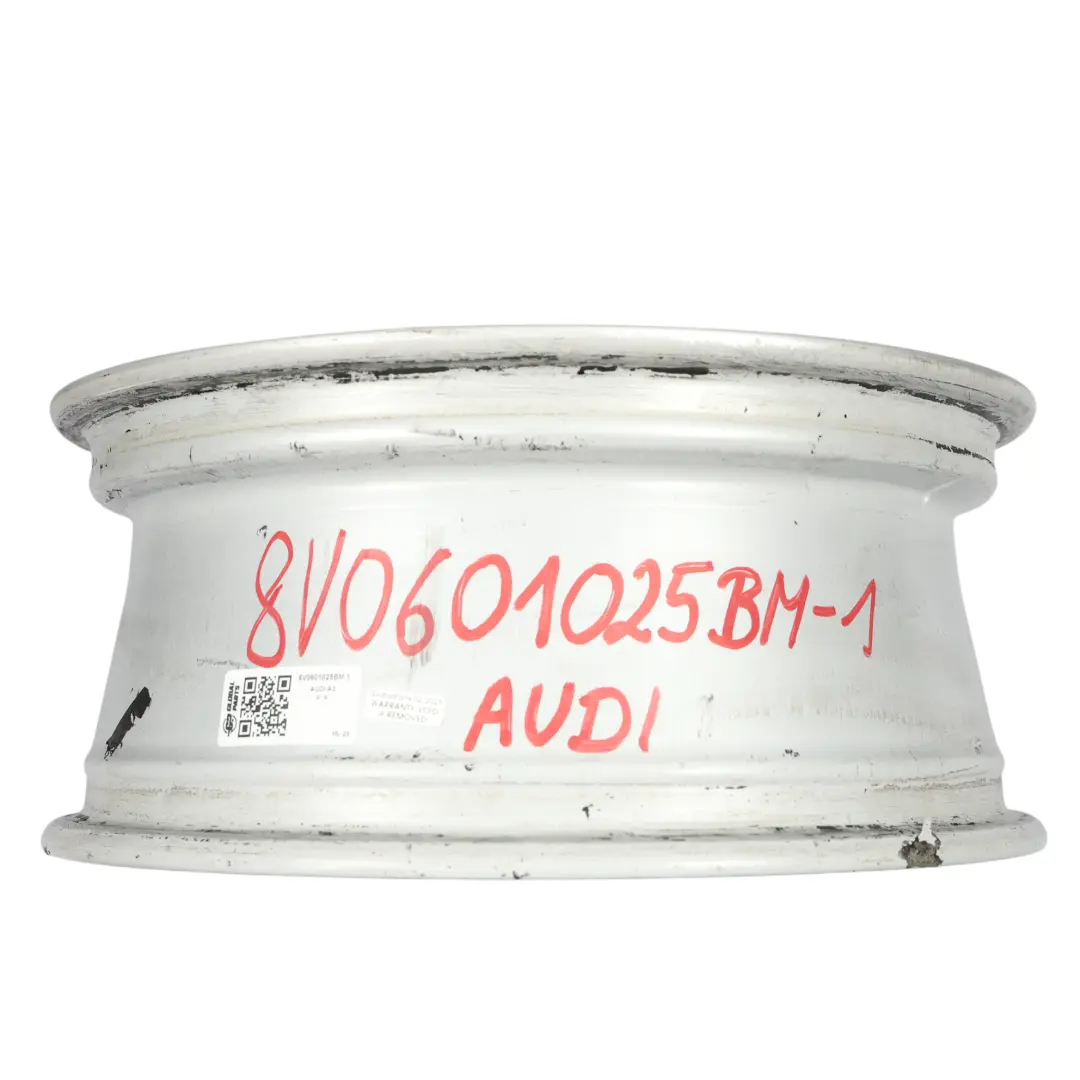 Rim Alloy Silver 16" 6.5J ET46 to Audi A3 8V Wheel with Part number 8V0601025BM Audi A3 8V Wheel Rim Alloy Silver 16" 6.5J ET46 - SKU 8V0601025BM-1 - Part number 8V0601025BM