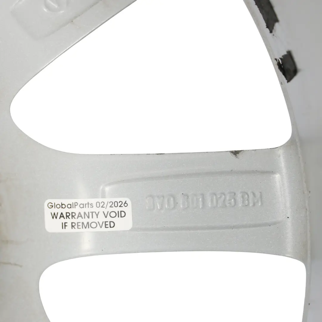 Rim Alloy Silver 16" 6.5J ET46 to Audi A3 8V Wheel with Part number 8V0601025BM Audi A3 8V Wheel Rim Alloy Silver 16" 6.5J ET46 - SKU 8V0601025BM-1 - Part number 8V0601025BM