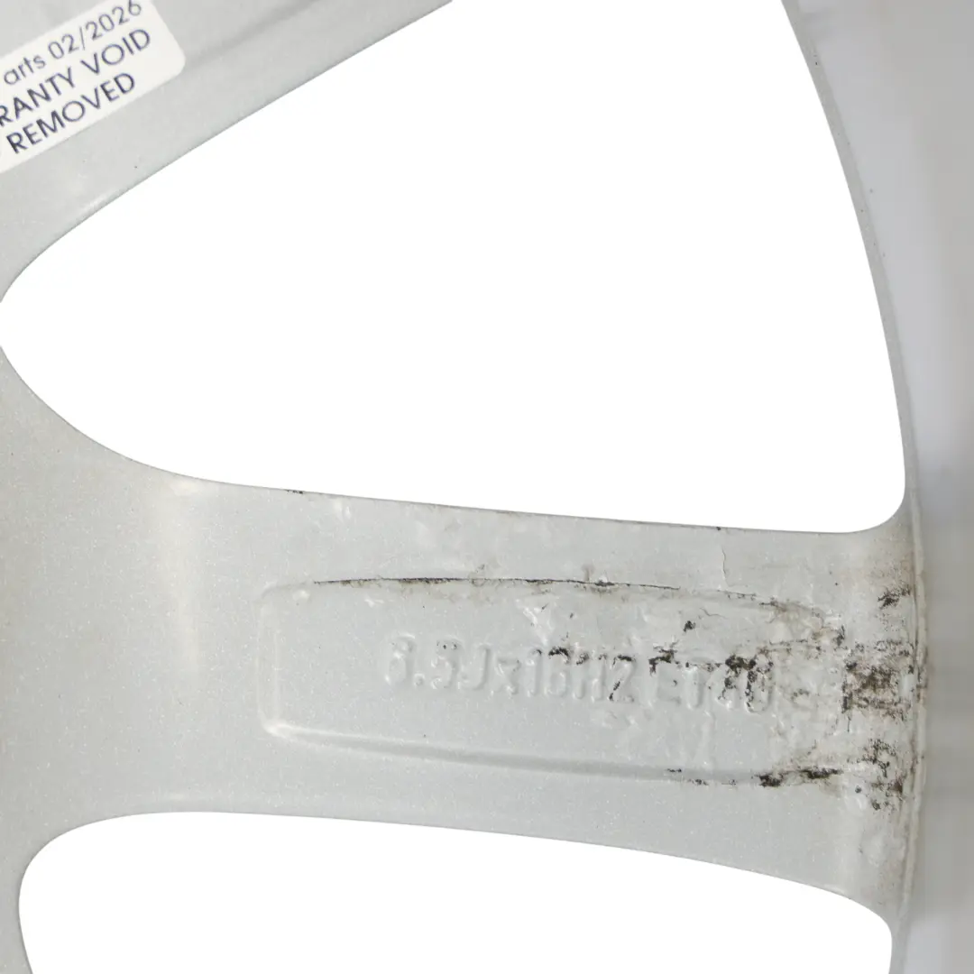 Audi A3 8V Wheel Rim Alloy Silver 16" 6.5J ET46 - SKU 8V0601025BM-1 - Part number 8V0601025BM