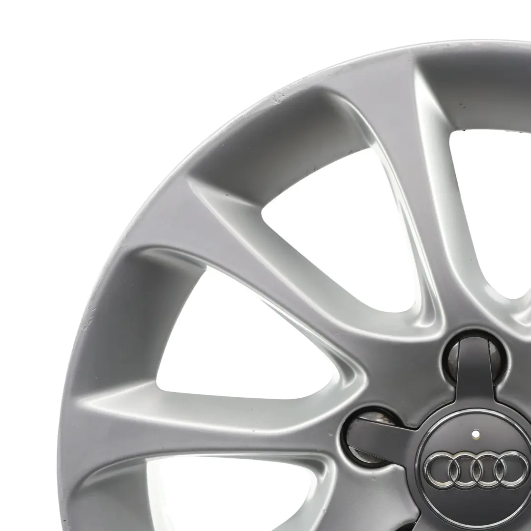 Audi A3 8V Silberne Leicht Metall Felge 16" 6.5J ET46 - SKU 8V0601025BM-1 - Teilenummer 8V0601025BM