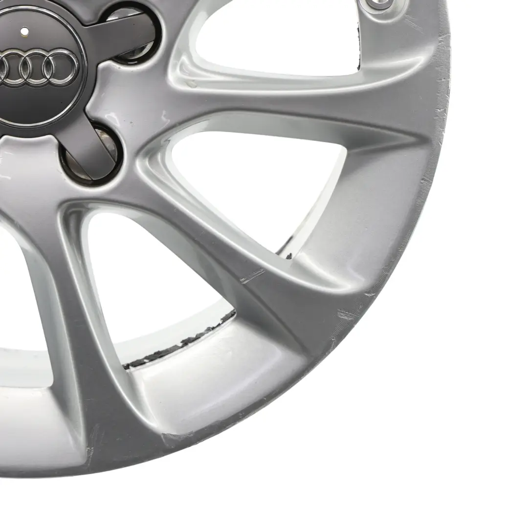 Audi A3 8V Jante Argentée Alliage 16" 6.5J ET46 - SKU 8V0601025BM-1 - Numéro de pièce 8V0601025BM