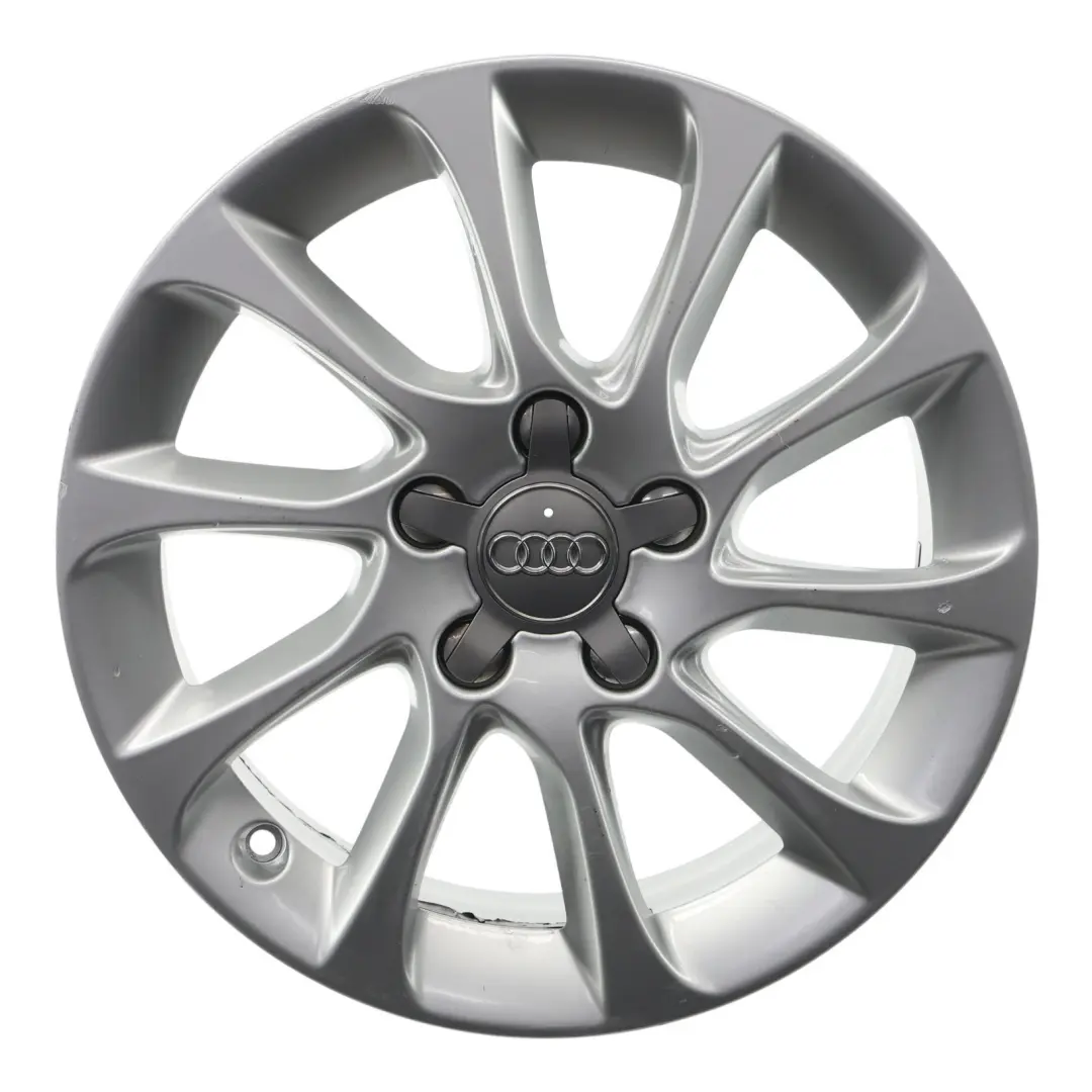 Audi A3 8V Jante argentée en alliage 16" 6.5J ET46 8V0601025BM - SKU 8V0601025BM-2 - Numéro de pièce 8V0601025BM-2